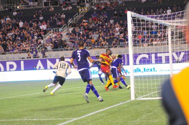 Orlando City SC, 29 Haziran 2016 'da Orlando Florida' daki Kamp Dünyası Stadyumu 'nda Fort Lauderdale Strikers' a ev sahipliği yaptı..