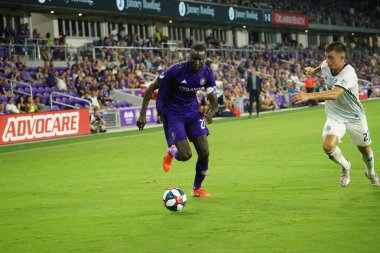 Orlando City, 3 Temmuz 2019 Çarşamba günü Orlando Florida 'daki Exploria Stadyumu' nda Philadelphia Union 'a ev sahipliği yaptı.. 