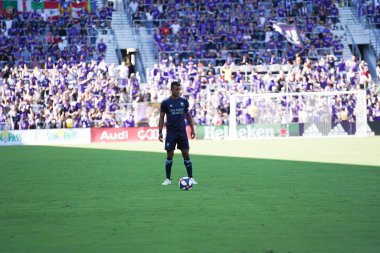 Orlando City SC 20 Nisan 2019 'da Orlando City Stadyumu' nda Vancouver Whitecaps 'a ev sahipliği yapıyor. Fotoğraf: Marty Jean-Louis