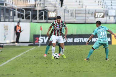 Fluminense, Florida Kupası 'nda 15 Ocak 2018' de Orlando Florida 'da oynanan Spektrum Stadyumu' nda Barcelona SC 'ye karşı..  