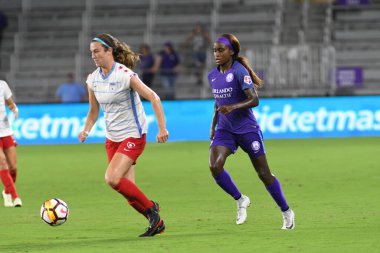 Orland Pride, 25 Ağustos 2018 'de Orlando Florida' daki Exploria Stadyumu 'nda Chicago Red Stars' a ev sahipliği yapıyor..  