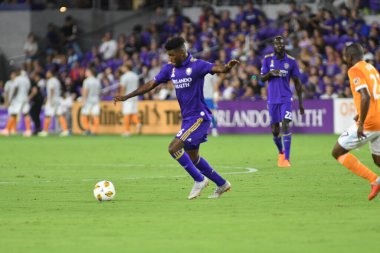 Orlando City SC, 22 Eylül 2018 'de Florida Exploria Stadyumu' nda Houston Dynamo 'yu ağırladı..