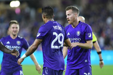 Orlando City 20 Şubat 2019 Çarşamba günü Orlando Fl 'daki Orlando City Stadyumu' nda New England 'a ev sahipliği yaptı.