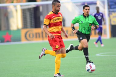 Orlando City SC, 29 Haziran 2016 'da Orlando Florida' daki Kamp Dünyası Stadyumu 'nda Fort Lauderdale Strikers' a ev sahipliği yaptı..