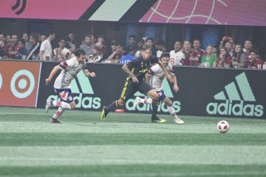 1 Ağustos 2018 tarihinde Atlanta 'daki Mercedez Benz Stadyumu' nda tüm yıldızlar Juventus 'a karşı..  