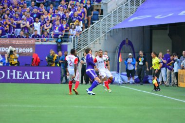 Orlando City SC, 18 Haziran 2016 'da Orlando Florida' daki Camp World Stadyumu 'nda San Jose Depremleri' ne ev sahipliği yaptı..