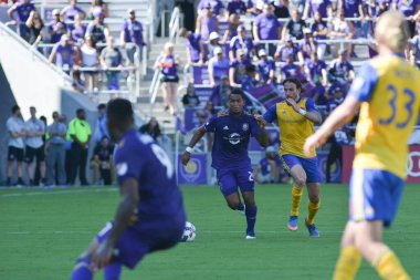 Orlando City 29 Nisan 2017 'de Orlando, Florida' daki Orlando City Stadyumu 'nda Colorado Rapids' e ev sahipliği yaptı.) 