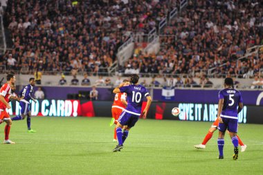 Orlando City SC, 8 Mayıs 2015 'te Florida' daki Kamp Dünyası Stadyumu 'nda Los Angeles Galaksisi' ne ev sahipliği yaptı..