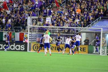 Orlando City, 24 Ağustos 2016 'da Orlando Florida' daki Kamp Dünyası Stadyumunda Toronto FC 'ye ev sahipliği yaptı..