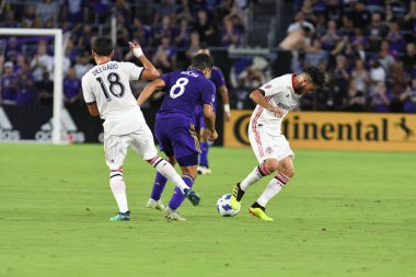 Orlando City 14 Temmuz 2018 'de Florida Exploria Stadyumu' nda Toronto FC 'ye ev sahipliği yaptı. Fotoğraf: Marty Jean-Louis