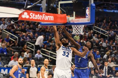 Orlando Magic, 7 Şubat 2019 'da Orlando, Florida' da bulunan Amway Arena 'da Minnesota Timberwolves' a ev sahipliği yapar.. 