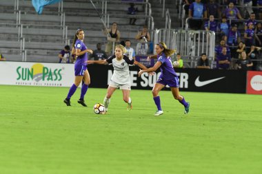 Orlando Pride, 23 Mayıs 2018 'de Orlando Florida' daki Exploria Stadyumu 'nda Kuzey Carolina Cesareti' ne ev sahipliği yapmaktadır..  