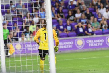 Orland Pride, 25 Ağustos 2018 'de Orlando Florida' daki Exploria Stadyumu 'nda Chicago Red Stars' a ev sahipliği yapıyor..  