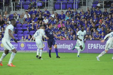 Orlando City 26 Ağustos 2017 'de Orlando City Stadyumu' nda Vancouver Whitecaps 'a ev sahipliği yaptı.. 