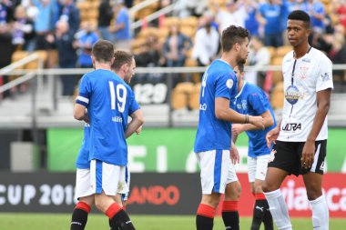 13 Ocak 2018 'de Orlando Florida' daki Spektrum Stadyumu 'nda düzenlenen Florida Kupası' nda Korucular Corinthianlara karşı..