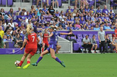 Orlando Pride, 23 Eylül 2017 'de Orlando City Stadyumu' nda Portland Thorns 'a ev sahipliği yaptı.. 