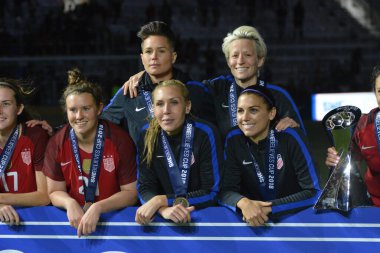 ABD, 7 Mart 2018 tarihinde Orlando City Stadyumu 'ndaki SheBelives Kupası' nda İngiltere ile karşı karşıya geldi..  