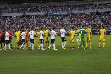 Paris Saint-Germain, Tottenham Hotspur 'a karşı 22 Temmuz 2017' de Orlando Florida 'daki Citrus Bowl' da.   