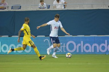 Paris Saint-Germain, Tottenham Hotspur 'a karşı 22 Temmuz 2017' de Orlando Florida 'daki Citrus Bowl' da.  