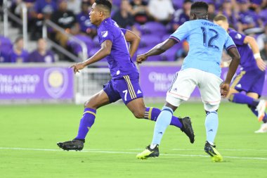 Orlando City 26 Temmuz 2018 'de Florida Exploria Stadyumu' nda NYC FC 'ye ev sahipliği yaptı. Fotoğraf: Marty Jean-Louis