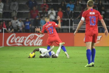 Amerikan Futbol Takımı 15 Kasım 2019 Cuma günü Orlando Florida 'daki Exploria Stadyumu' nda oynanan Concacaf Uluslar Ligi karşılaşmasında Kanada 'ya ev sahipliği yapmaktadır.