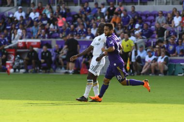 Orlando City 8 Nisan 2018 'de Orlando Florida' daki Exploria Stadyumu 'nda Portland Timbers' a ev sahipliği yaptı.. 