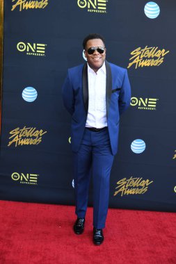 24 Mart 2018 Cumartesi günü Las Vegas 'taki Orleans Resort' ta düzenlenen 33. Yıldız Ödülleri Kırmızı Halı sırasında ünlüler.