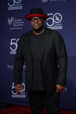 15 Ekim 2019 'da Nashville, Tennessee' deki Linbscome Üniversitesi 'nde verilen 50. GMA Dove Ödülleri sırasında kırmızı halı. 