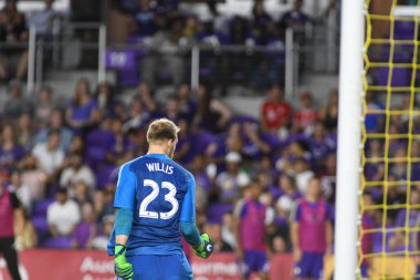 Orlando City SC, 22 Eylül 2018 'de Florida Exploria Stadyumu' nda Houston Dynamo 'yu ağırladı..