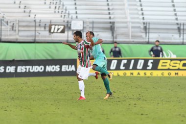 Fluminense, Florida Kupası 'nda 15 Ocak 2018' de Orlando Florida 'da oynanan Spektrum Stadyumu' nda Barcelona SC 'ye karşı..
