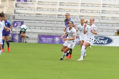 Orlando Pride 14 Nisan 2019 'da Orlando City Stadyumu' nda Portand Thorns 'a ev sahipliği yapıyor..