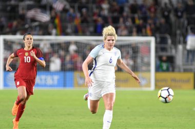 ABD, 7 Mart 2018 tarihinde Orlando City Stadyumu 'ndaki SheBelives Kupası' nda İngiltere ile karşı karşıya geldi.. 