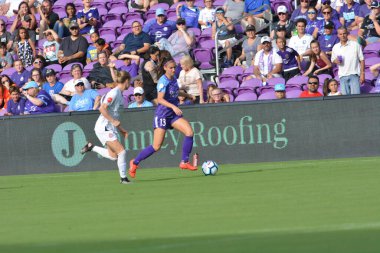Orlando Pride 14 Nisan 2019 'da Orlando City Stadyumu' nda Portand Thorns 'a ev sahipliği yapıyor.