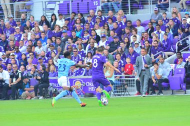 Orlando City, 5 Mart 2017 'de Orlando City Stadyumu' nda NYC FC 'ye ev sahipliği yaptı..  