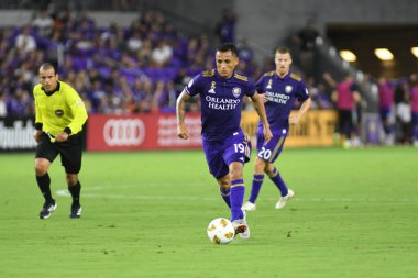 Orlando City SC, 22 Eylül 2018 'de Florida Exploria Stadyumu' nda Houston Dynamo 'yu ağırladı..