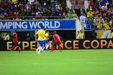 Brezilya, 8 Haziran 2016 tarihinde Orlando Florida 'daki Copa America Centenario' da Haiti ile karşılaştı..