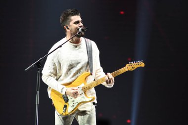 Juanes 'in Orlando Florida' daki Amway Center 'daki konserinde. 20, 2018. Fotoğraf: Marty Jean-Louis