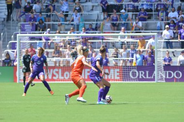 Orlando Pride, 24 Haziran 2017 tarihinde Orlando City Stadyumu 'nda Houston Dash' e ev sahipliği yaptı..  