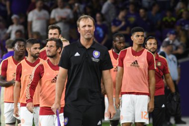 Orlando City SC, 24 Ağustos 2018 'de Florida Exploria Stadyumu' nda Atlanta United 'a ev sahipliği yaptı.