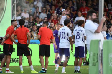 30 Temmuz 2019 'da Orlando Florida' da Disney 'in Vahşi Spor Dünyası' nda MLS All-Star Yetenek Yarışması. 