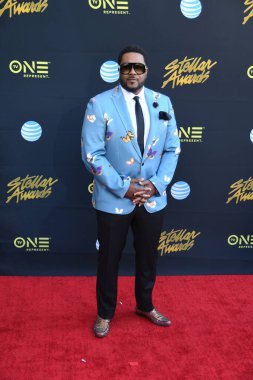 24 Mart 2018 Cumartesi günü Las Vegas 'taki Orleans Resort' ta düzenlenen 33. Yıldız Ödülleri Kırmızı Halı sırasında ünlüler. 