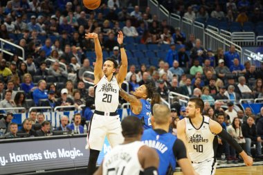 Orlando Magic, 26 Ocak 2020 'de Orlando Florida' daki Amway Center 'da Los Angeles Clippers' a ev sahipliği yaptı..  