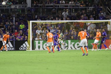 Orlando City SC, 22 Eylül 2018 'de Florida Exploria Stadyumu' nda Houston Dynamo 'yu ağırladı..