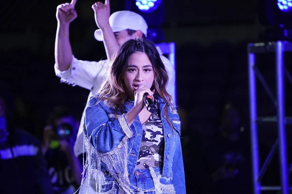 Singer Ally Brooke Post Match Concert Presented Pepsi Exploria Stadium — Stock Photo, Image