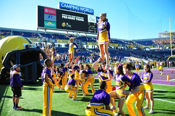 Lsu Čelit Louisville Během Citrus Bowl Stadionu Camping World Orlandu — Stock fotografie