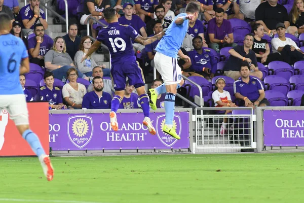 Orlando City 26 Temmuz 2018 'de Florida Exploria Stadyumu' nda NYC FC 'ye ev sahipliği yaptı. Fotoğraf: Marty Jean-Louis