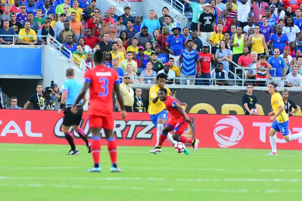 Brezilya, 8 Haziran 2016 tarihinde Orlando Florida 'daki Copa America Centenario' da Haiti ile karşılaştı..