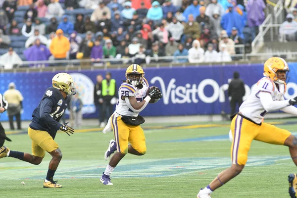 Notre Dame Gegen Lsu Während Des Citrus Bowl Camping World — Stockfoto