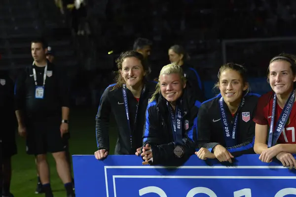 ABD, 7 Mart 2018 tarihinde Orlando City Stadyumu 'ndaki SheBelives Kupası' nda İngiltere ile karşı karşıya geldi..  