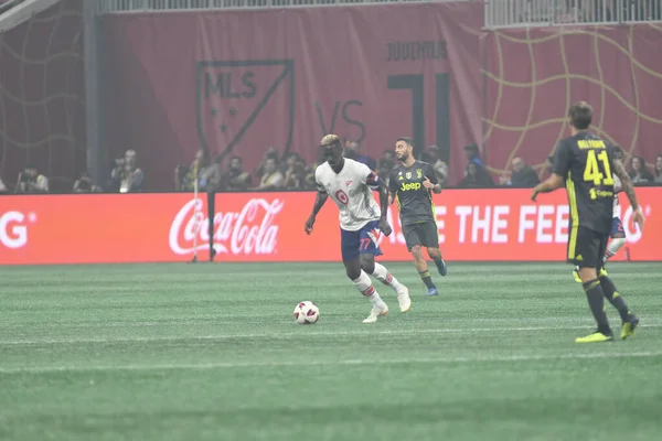 1 Ağustos 2018 tarihinde Atlanta 'daki Mercedez Benz Stadyumu' nda tüm yıldızlar Juventus 'a karşı..  